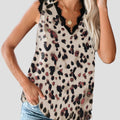 Lace Detail V-Neck Tank