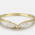 925 Sterling Silver Inland Zircon Ring