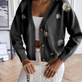 Floral Button Up Cardigan