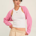 HYFVE Ribbed Knit Bolero Cardigan