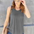 Basic Bae Full Size Round Neck Curved Hem Tank