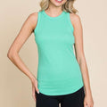 Culture Code Full Size Ribbed Round Neck Tank