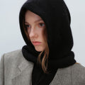 Drawstring Solid Color Thermal Knit Hat