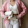 Button Up Long Sleeve Cardigan