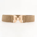 Alloy Buckle Elastic Belt