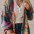 Double Take Full Size Exposed Seam Button Up Fleece Shacket