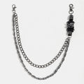 Double Layer Alloy Chain Belt