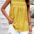 Devine Swiss Dot Round Neck Tank