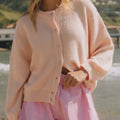 Button Down Long Sleeve Cardigan