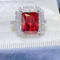 2 Carat Moissanite 925 Sterling Silver Ring