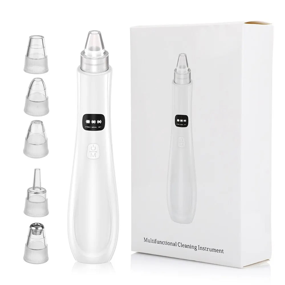 3 Suction Mode Face Vacuum Blackhead Removal Device