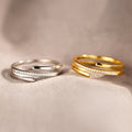 925 Sterling Silver Inlaid Zircon Ring