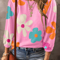 Printed Round Neck Top