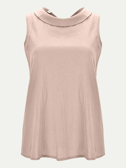 Full Size Round Neck Sleeveless Top