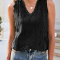 Lace V-Neck Tank