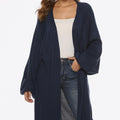 Long Sleeve Open Front Cardigan