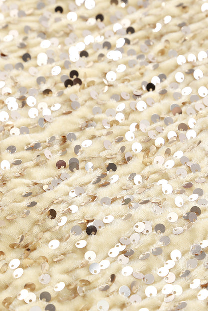 Sequin Adjustable Straps Cami