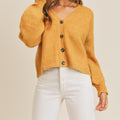 MABLE Long Sleeve Button Down Sweater Cardigan