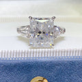5 Carat Moissanite 925 Sterling Silver Ring