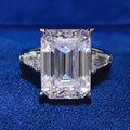 10 Carat Moissanite 925 Sterling Silver Ring