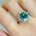 5 Carat Moissanite 925 Sterling Silver Ring