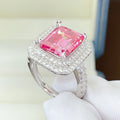 2 Carat Moissanite 925 Sterling Silver Ring
