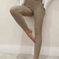 Ribbed Mid Waist Leggings