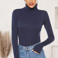 Ribbed Turtleneck Long Sleeve Bodysuit