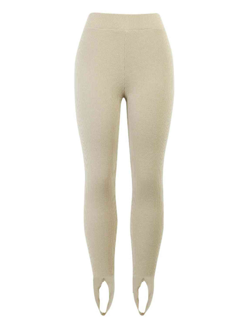 Ribbed Mid Waist Leggings