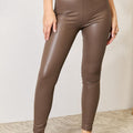 e.Luna Full Size High Waist Skinny Pants